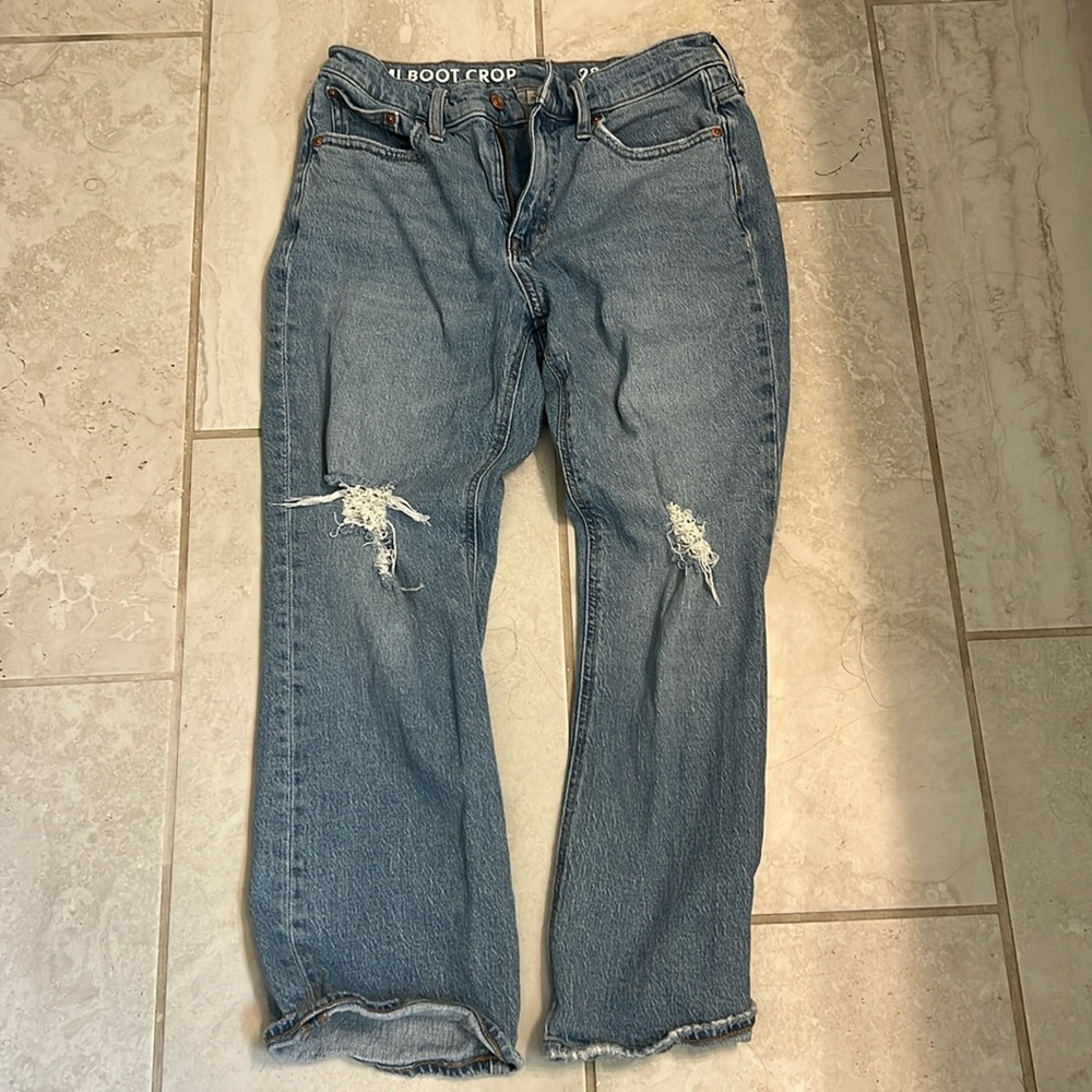 J Crew boot cut jeans